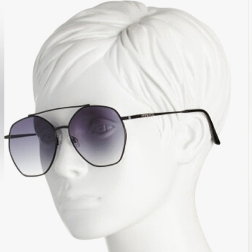 NWT♡Frye & Company  Women's "Joelle" Black GEO Frame Sunglasses♡Nice♡